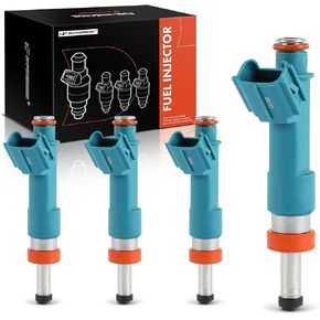 A-Premium Set of 4 Fuel Injectors Compatible with Toyota Prius 2012-2015, Prius Plug-In 2012-2015, Prius V 2012-2017 & Lexus CT200h 2013-2017, 1.8L, Replace# 2320939195, 2320939196