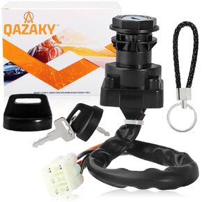 Ignition Key Switch Compatible with Suzuki LTA400 LTA400F LTA400FC LTA450X LTA450XZ LTA500X LTA500XP LTA500XPZ LTA500XZ LTA750X LTA750XPZ LTA750XP LTF400 LTF400F Eiger King Quad 400 450 500 750