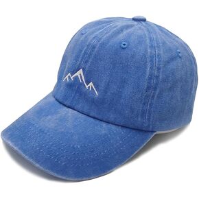 Vintage Baseball Cap Mens Peak Baseball Hats Classic Washed Cotton Dad Cap Womens Outdoor Sports Cap Adjustable