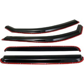 Armordillo USA 8703403 in-Channel Window Visors Fits 2005-2015 Toyota Tacoma Double Cab