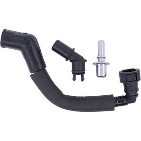 MOTOKU Positive Crankcase Ventilation Valve Tube Hose and PCV Valve Fitting Adapter Connector Right Kit for GMC Acadia Buick Enclave Chevrolet Traverse 2009-2011 Saturn Outlook 2009-2010 3.6L