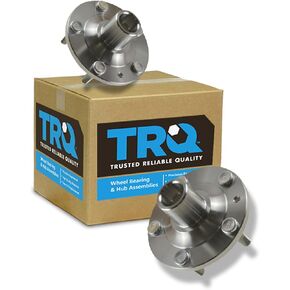 TRQ Front Wheel Hub LH Driver RH Passenger Pair for Fusion Milan Zephyr MKZ