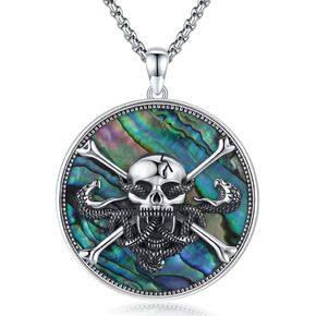 Jesus Necklace S925 Sterling Silver Coin Medallion Pendant Amulet Protection Jewelry Religion Gifts for Men Women ﻿