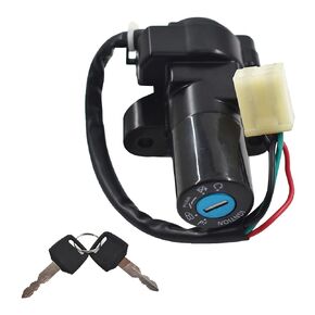WFLNHB Ignition Switch and Keys Replacement for Suzuki GSF RF 400 750 600 900 1100