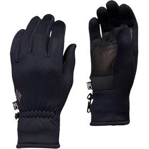 BLACK DIAMOND Heavyweight Screentap Gloves Touchscreen Fleece Liners for Running, Commuting, Hiking