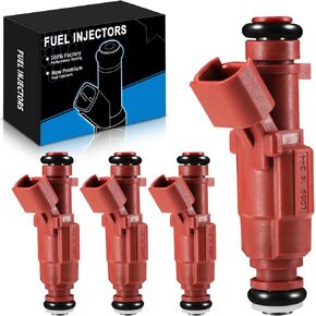 Fuel Injectors for:-Hyundai Elantra 2011 2012 2013 2014 2015, for:-Kia Forte 2015 Soul 2012 2013, 1.8L 2.0L L4, Replacment OE Replacement# 35310-2E000, FJ1182, 842-12375, 353102E000 (4 pcs)