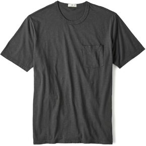 Huckberry Flint & Tinder Vintage Slub Pocket T-Shirt -Textured Slub Cotton, Garment-Dyed Mens T-Shirts, Made in The USA