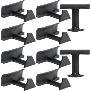 10pcs Solar Panel Water Drain Clips,solar plate Mounting bracket, photovoltaic panel bracket, Photovoltaic Panel Cleaning Clips for 30mm Solar Panels, PV Module Maintenance and Water Drainage Solution