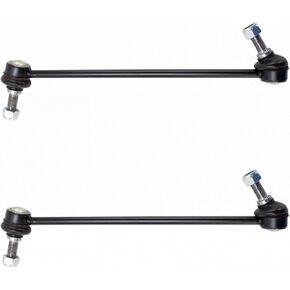 TRQ 2pc Front Sway Bar Stabilizer End Link Set LH & RH Sides for BMW