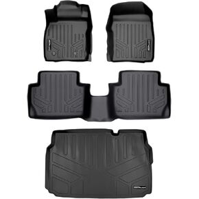 MAXLINER Custom Fit Floor Mats 2 Rows and Cargo Liner Set Black Compatible with 2018-2021 Ford EcoSport (US Model Only)