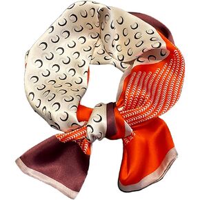 Fashion Hair Scarf for Women Lightweight Silk 100% mulberry silk Scarf Square Bandanas versatile spring autumn scarf