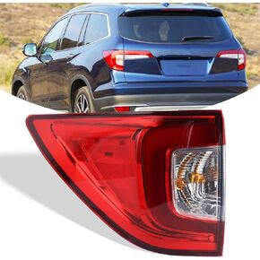 Outer Tail Light Assembly Compatible With 2019-2022 Honda Pilot Rear Light Brake Lamp Right Passenger Side 33500TG7A11 HO2805120