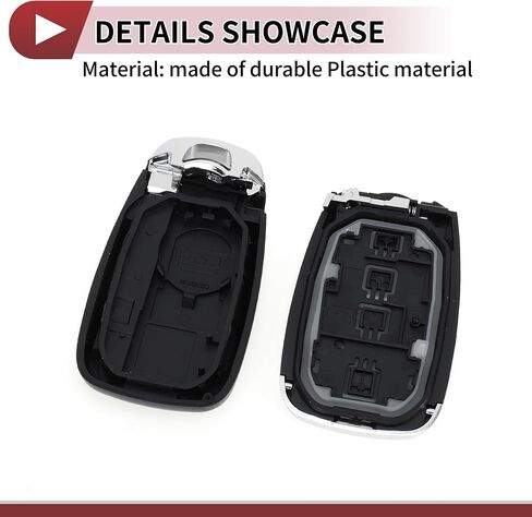 3 Buttons Key Shell Case HYQ4AA for Chevrolet Equinox 2018-2024 for Chevrolet Spark 2016-2022 Keyless Entry Remote Key Fob Replacement Case in Saudi Arabia