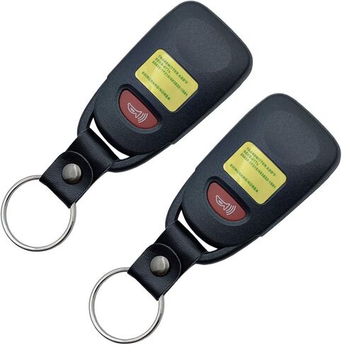 Replacement Keyless Entry Remote Case Cover fits Kia Rio Sorento Soul Spectra Sportage Tucson Forte Optima Hyundai Accent Elantra Sonata Tucson Key Fob Shell (3 Button-1) in Kuwait