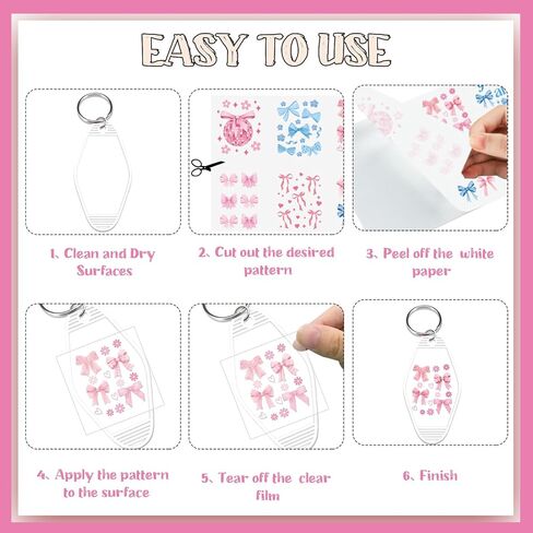 Capybara Motel Keychain Stickers - 80 PCs Happy Bara UV DTF Wraps Cute Bee Cappy Transfers Blanks Hotel Keychains DecalsBoys Girls Kids Crafts Birthday Party Decoration Christmas Gifts in Kuwait