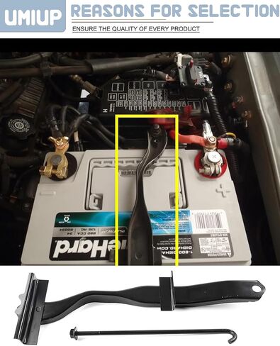 مجموعة تثبيت البطارية 74404-35140 مجموعة مشابك البطارية لتويوتا تاكوما 1995-2004 4 عداء 1996-2002 4404-35140 in Kuwait