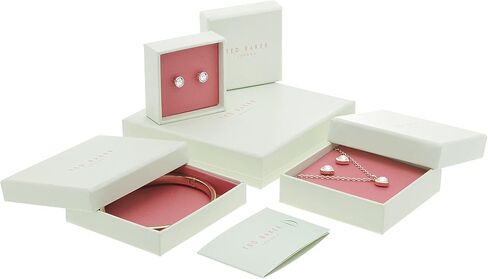 أقراط تيد بيكر لندن مورليا مونوجرام على شكل قلب للنساء (ذهبي/لازورد) in Kuwait