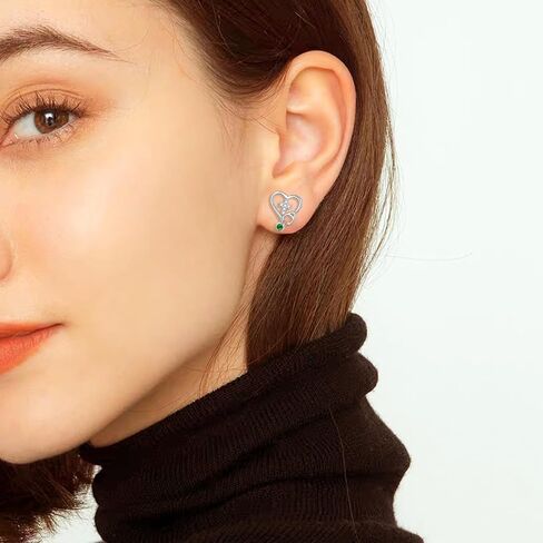 Nurse Earrings,RN Studs Earrings for women,Sterling Silver Stethoscope Earrings,Nurse Jewelry Gifts for Nurse Doctor RN Medical Student in Kuwait