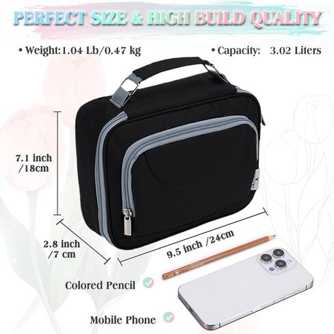 Large Pen Pencil Case,VONXURY High Capacity Art Colored Pencil Pouch Portable Stationery Organizer With 2 Detachable Layers 54 Slots Multiple Zipper Pockets for School Office College in Kuwait