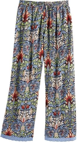 FLORIANA Womens Pajama Pants Lounge Pants Floral Wide Leg Pants, William Morris in Saudi Arabia