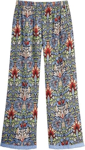 FLORIANA Womens Pajama Pants Lounge Pants Floral Wide Leg Pants, William Morris in Saudi Arabia