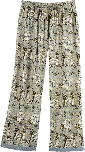 FLORIANA Womens Pajama Pants Lounge Pants Floral Wide Leg Pants, William Morris in Saudi Arabia