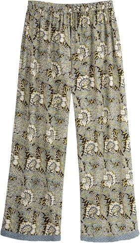 FLORIANA Womens Pajama Pants Lounge Pants Floral Wide Leg Pants, William Morris in Saudi Arabia
