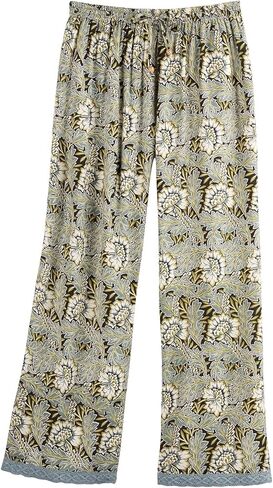 FLORIANA Womens Pajama Pants Lounge Pants Floral Wide Leg Pants, William Morris in Saudi Arabia