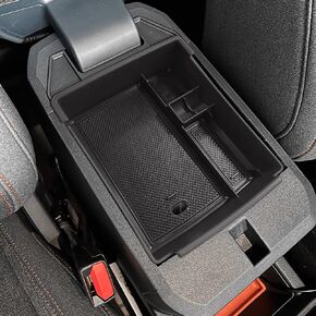 منظم وحدة التحكم المركزية TACORBO متوافق مع ملحقات Ford Maverick 2022 2023 2024 2025، صينية إدخال مسند الذراع، صندوق تخزين ثانوي in Kuwait