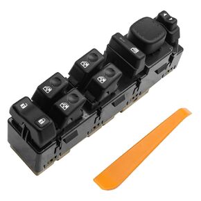 15883323 Front Driver Side Power Window Switch and Door Lock W/O Folding Mirror for Chevy Avalanche Silverado Tahoe 2003-2006, for GMC Yukon Sierra for Cadillac Escalade DWS-220 901-075
