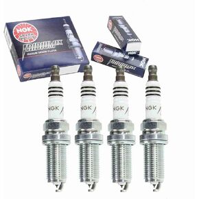 4 pc NGK Iridium IX Spark Plugs compatible with Kia Forte 2.0L 2.4L L4 2010-2013