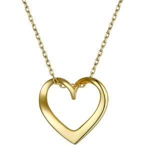 Suplight 925 Sterling Silver Necklaces for Women, Heart/Round Circle Pendant Neckalces Cubic Zirconia Halo Necklace with 16+5 Inches Extender Chain Necklace Dainty Silver Necklace Jewelry for Women