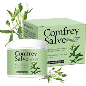 TLM Salve Comfrey Organic, Barbara Comfrey Herbal Salve,Australia Dr Recommended Organic Formula,Organic Herbal Salve,Herbal Salve Comfrey 4oz