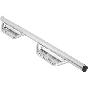 RealTruck Podium SS Steps for RAM | Cab Length, Stainless Steel, Polished | HPD0984CC-SS | Fits 2009-2015.5 RAM 1500, 2010-2018 2500/3500/4500/5500 Crew Cab, SRW/DRW Gas/Diesel.