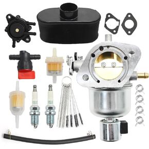 15004-0985 Carburetor Tune up Kit, Replacement for Kawasaki FS651V FR651V FS691V FR691V Engine, Replaces 15004-0829