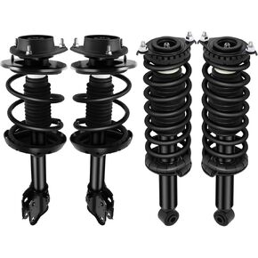 SCITOO Front and Rear Complete Struts Spring Assembly Shocks Struts Fits 2005-2009 for Subaru Outback Quick Struts 172566 272566 272567 - Set of 4