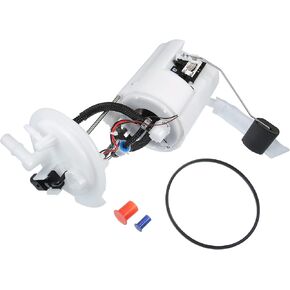 ACROPIX Electric Fuel Pump Replacement Module Assembly Fit for Hyundai Sonata 2.4L 2011-2014 No.311103Q600 - Pack of 2 White Silver Tone Black
