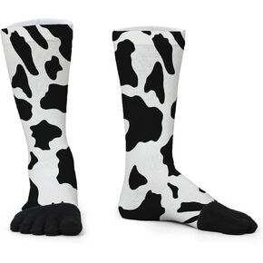 Fun Five Toe Socks Designs with Animal, Polka Dot, Graffiti, and Skeleton