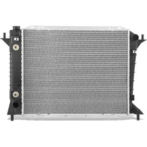 DNA MOTORING OE Style 1-Row Style Aluminium Cooling Radiator متوافق مع 1994-1997 Thunderbird Cougar 3.8L، OEM-RA-1550