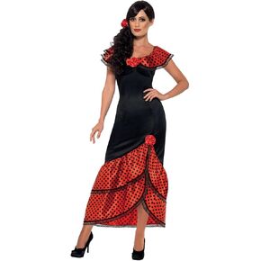 Smiffys womens Flamenco Senorita Costume