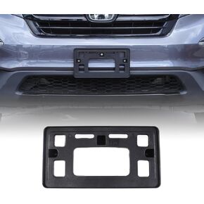 Front License Plate Bracket Holder for Honda Pilot 2019 2020 2021 2022, ABS Front License Plate Bracket Replacement Accessories