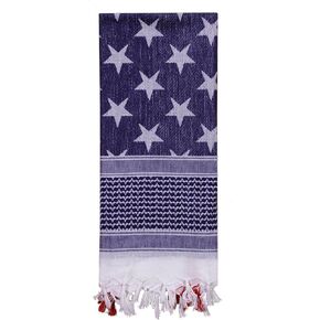 Rothco Stars and Stripes US Flag Shemagh Tactical Desert Keffiyeh Scarf