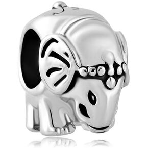 CharmSStory Elephant Thailand Animal Charms Lucky Beads Charms for Bracelets