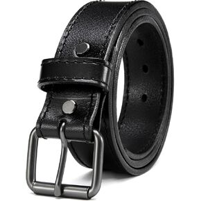Leather Gun Belt for Men - 1.5" Concealed Carry Belt - Heavy Duty & Durable