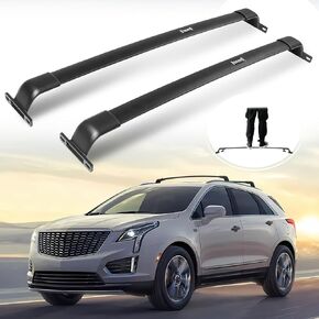 Enhanced 220 LBS Roof Racks for Cadillac XT5 2016-2025, All Aluminum Alloy Cross Bars, Upgraded from The OE-Style