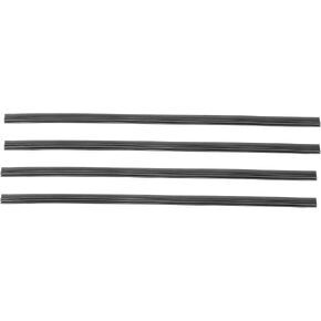 ACROPIX 20inch 6x10.6mm Universal Car Windshield Wiper Blades Refills Boneless Insert Strips Black - Pack of 4