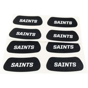 EyeBlack Raiders Team Sports Under Eye Sticker College/University, High School, Pro Football, Softball, Baseball, Community Sports, Little League Easy Stick and Peel 8 Strips (4 Pairs)