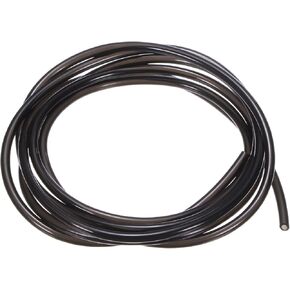Tubing Carburetor Fuel Vent Line, 5mm(0.2") ID 8mm(0.31") OD 1.5m(5') Long Polyurethane Gas Oil Tube for ATV/Go Kart/Dirt Bike, Universal Petrol Pipe Replacement [Black]