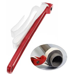Strap Wrench - Adjustable Strap Wrench, 18" Heavy Duty Belt Wrench for Plumbing, Automotive, Oil Filte, and More