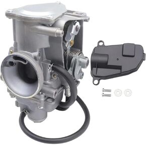 XQSMWF Carburetor Replacement Compatible with Honda ATC250ES Big Red 250 1985 1986 1987 Replace # 16100-HA0-682 Carb Assy with Petcock Fuel Tank Shut Off Valve